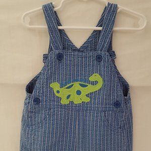 🆕🌷🌞 S Baby B'gosh Infant Boys Dinosaur Overalls